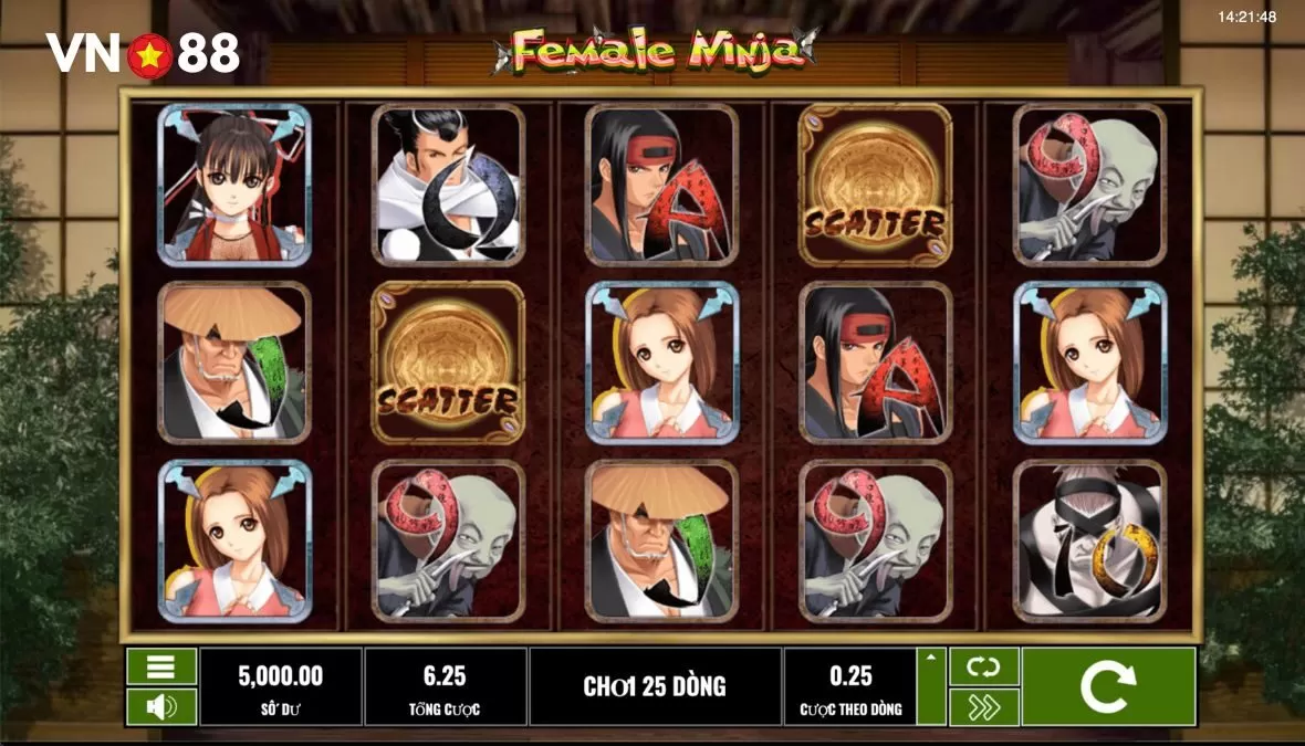 Các bước chơi game nổ hũ Sexy Slots tại cổng cược VN88