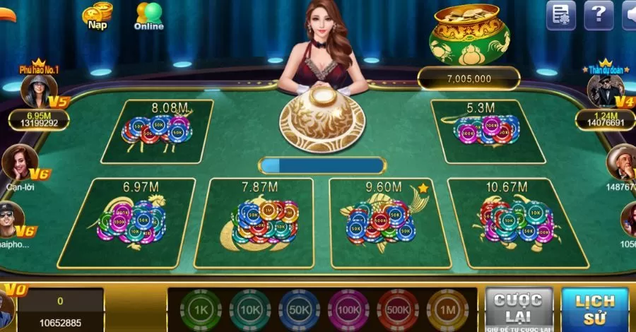 Cách chơi chi tiết của game Bầu Cua online Vn88